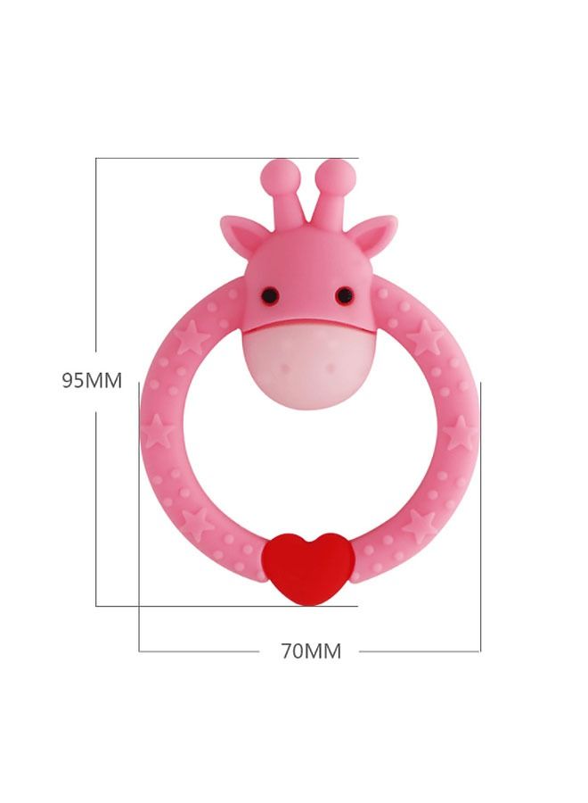 Giraffe Ring Teether For Baby  - Image 2