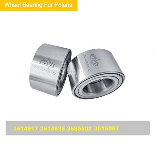 MINSTAR Rear Wheel Bearing Fits for Polaris RZR 800 /Sportsman 335 400 450 500 570 700 800 /ACE 500 570 900 XC/Diesel (455cc) /Ranger 900 800 700 500 EV, Replaces # 3514635 3514917 3585502 3515087(2Pcs) - Image 3