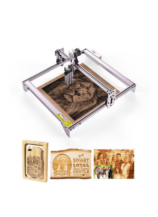 ATOMSTACK - A5 Pro Upgrade Laser Engraver 40W CNC Desktop DIY Laser Engraving Cutting Machine with 410x400 Engraving Area Fixed-Focus Ultra-thin Laser - Image 1