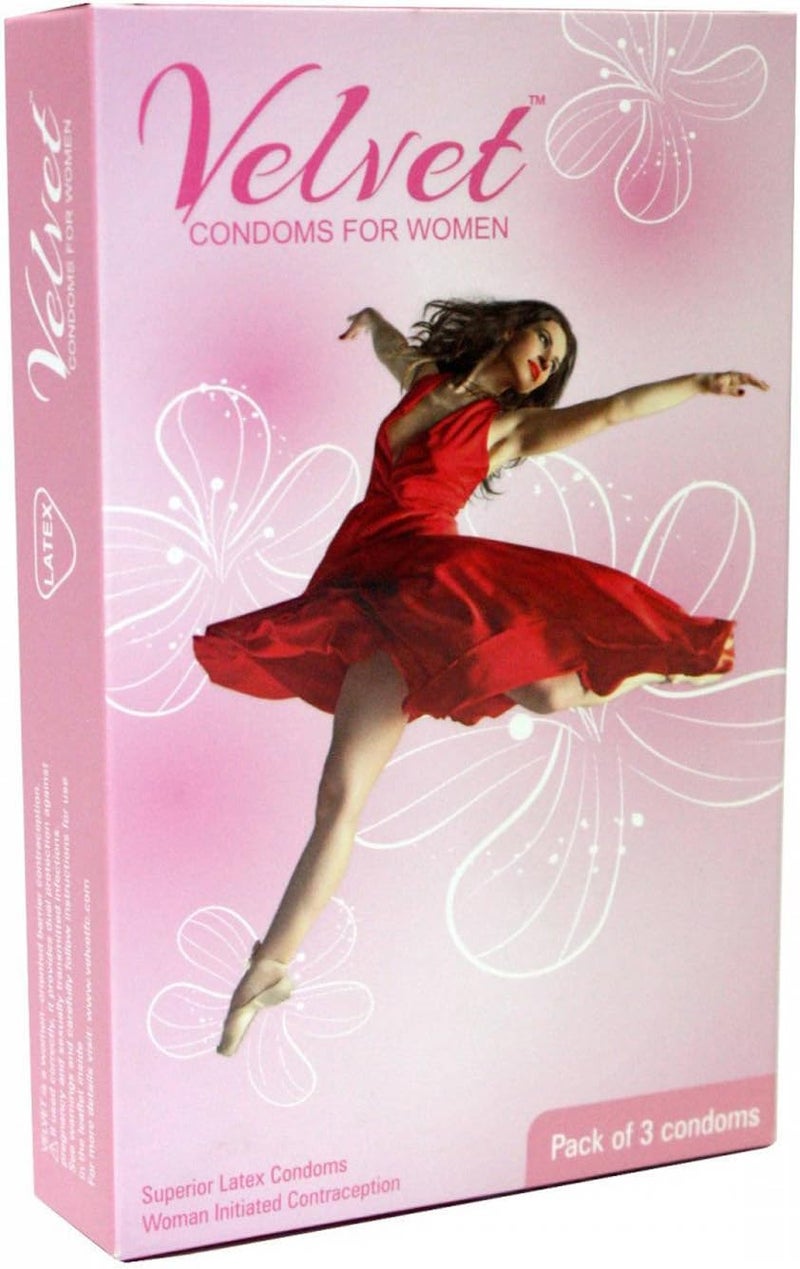 Moods Velvet Condoms for Women - Pack of 9