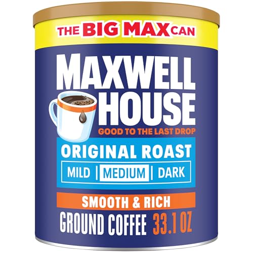 Maxwell House Original Roast Ground Coffee, 33.1 oz Canister - Image 1