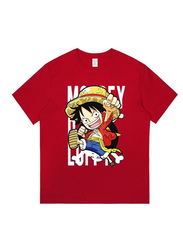 KUYING New One Piece Casual Loose Short Sleeved Shirt  - Image 1