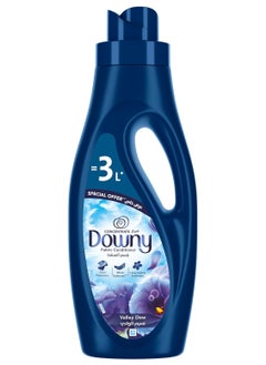 Downy Downy Fabric Conditioner, Concentrate, Valley Dew Variant, Color Protection, More Softness, Longer Lasting Freshness, 1L Equal to 3L of Downy Dilute 