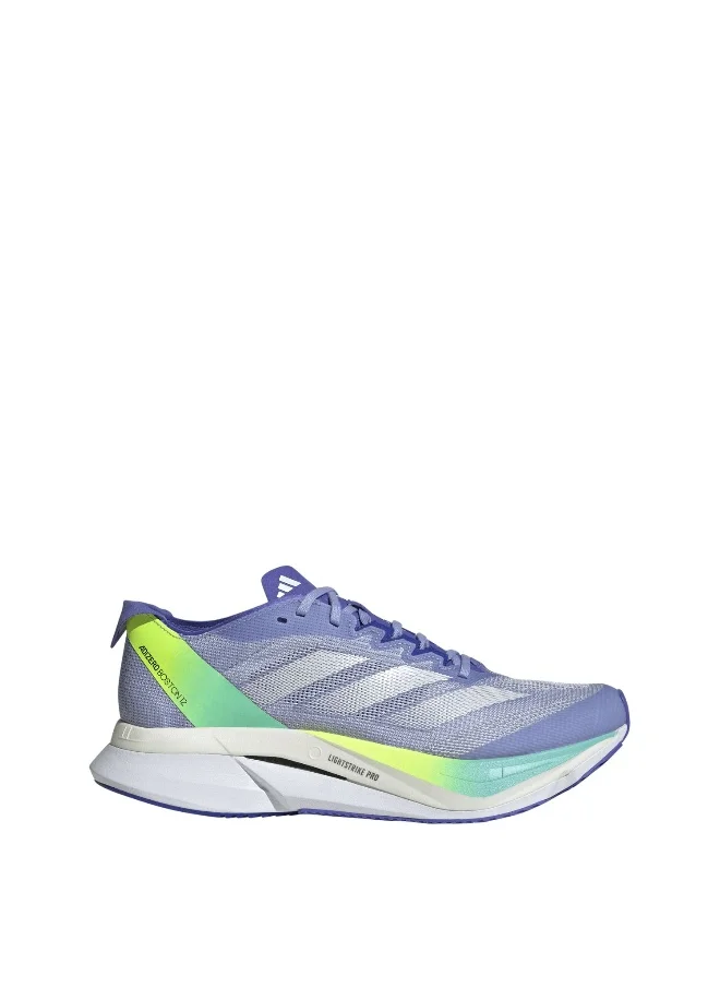 Adidas Adidas Adizero Boston 12 W Blue Running Shoes For Women 3.5