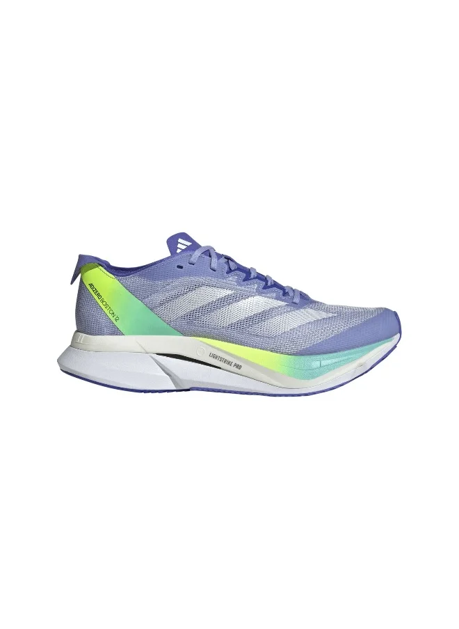 Adidas Adidas Adizero Boston 12 W Blue Running Shoes For Women 3.5
