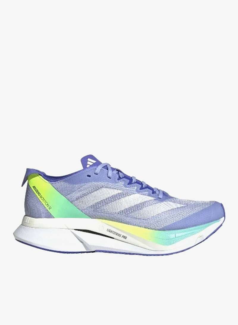 Adidas Adizero Boston 12 W Blue Running Shoes