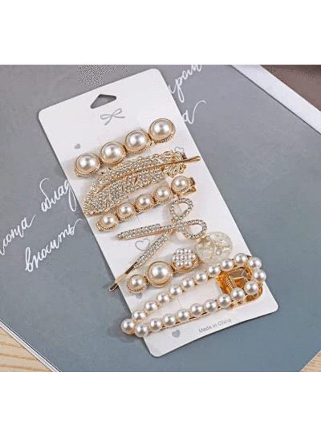 HOMEMATES 14 Piece Korean Style Pearl Barrettes Women - Image 5