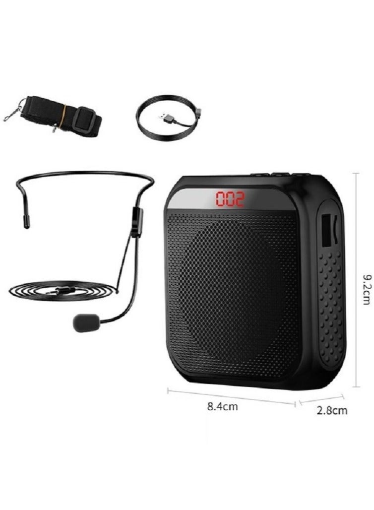 KASTWAVE Portable Rechargeable Voice Amplifier with Wired Microphone Headset - Image 3