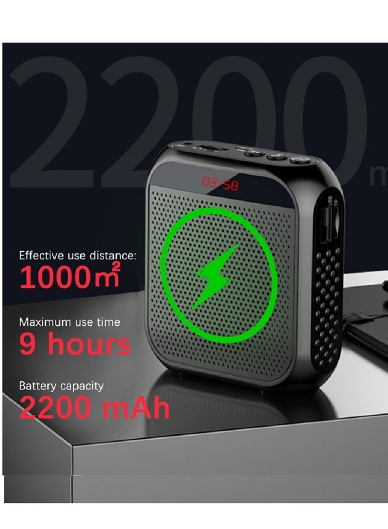 KASTWAVE Portable Rechargeable Voice Amplifier with Wired Microphone Headset - Image 4