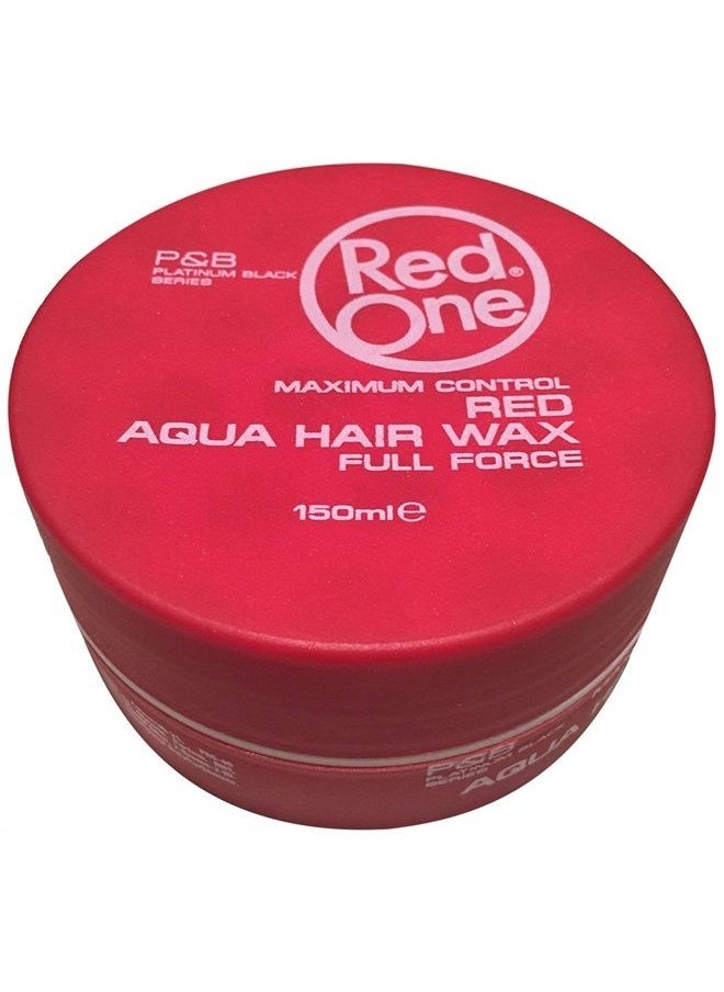 Red One - شمع الشعر أكوا 150 مل أحمر - Image 1