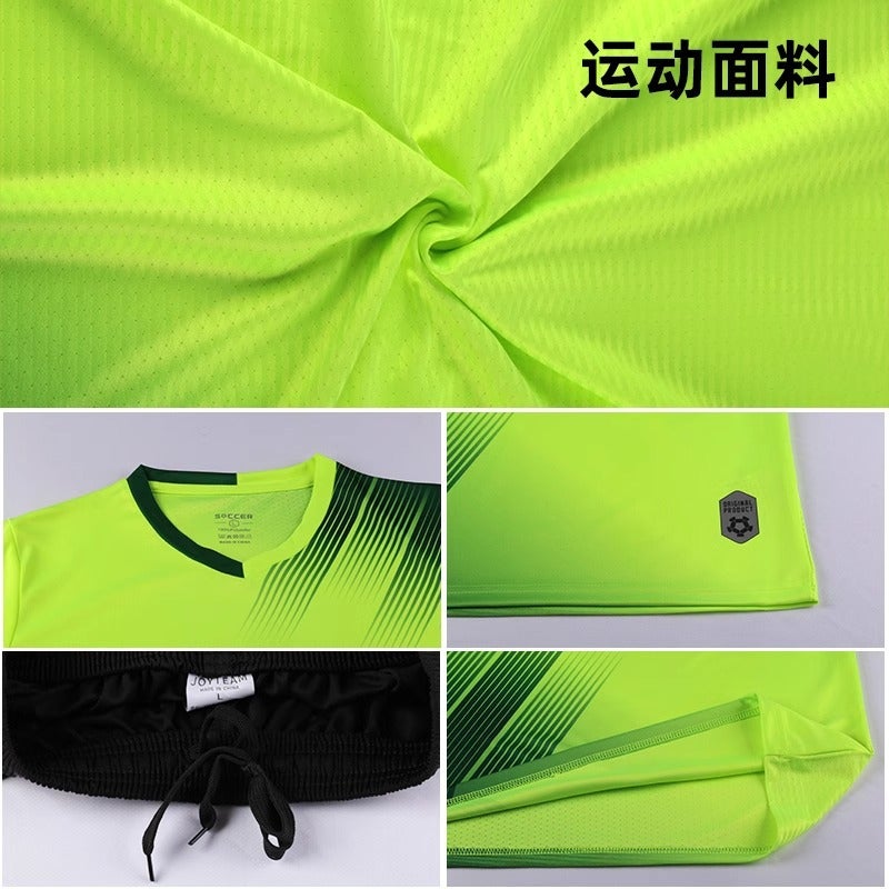 Children'S Football Uniform Suit Men'S Short-Sleeved Primary School Student Training Uniform Personalized Sports Team Uniform Printing Summer Jersey Printing - Image 4