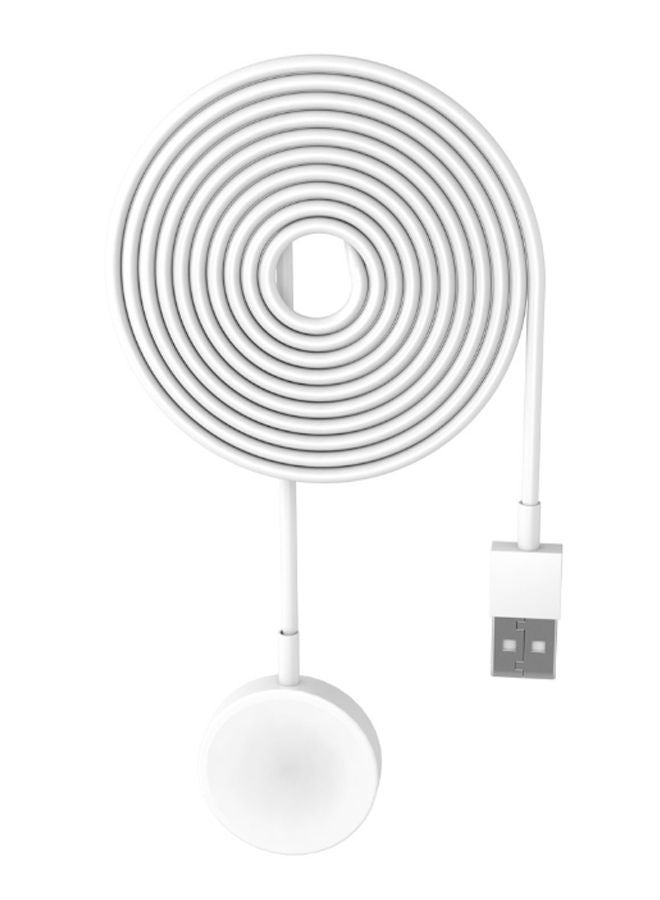 NIBEMINENT Wireless Charging Cable For Apple iWatch 38-42mm White - Image 1