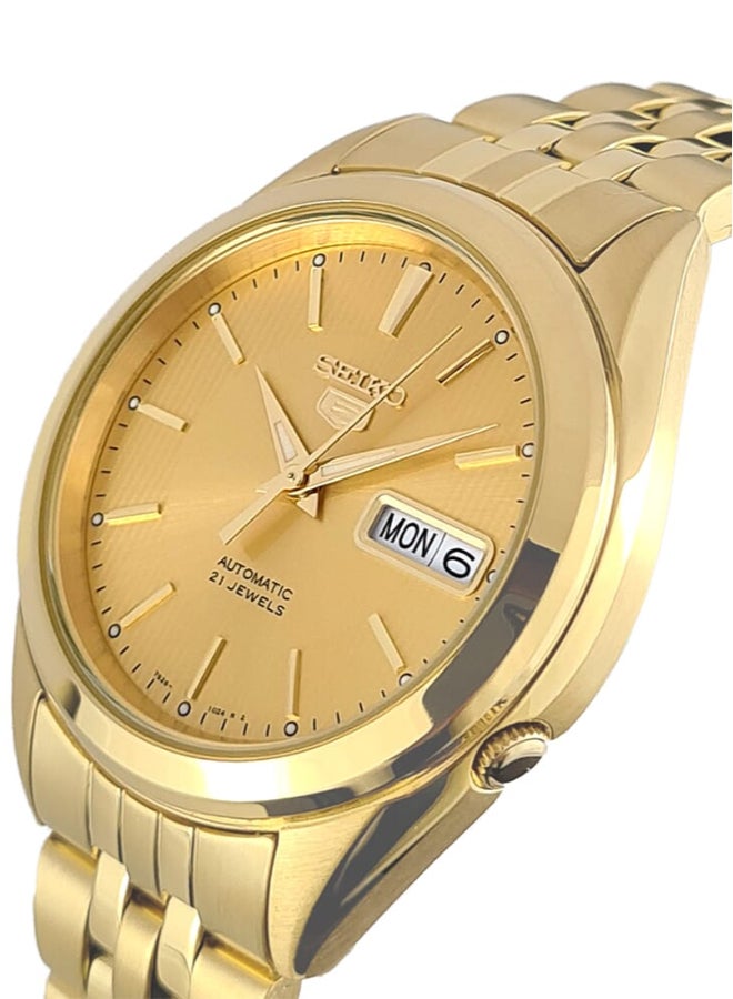 Seiko Classic 21 Jewels 37 mm Stainless Steel Watch for Men SNKL28K1 - Image 2