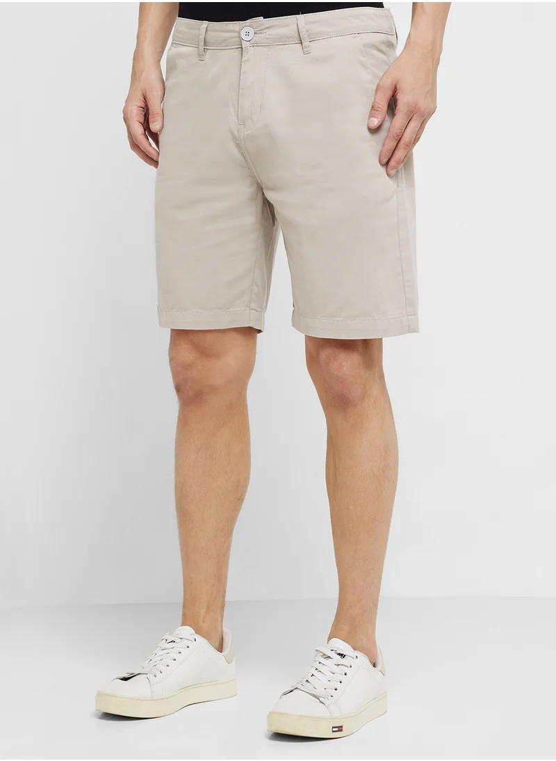 Robert Wood Pocket Detail Essential Shorts