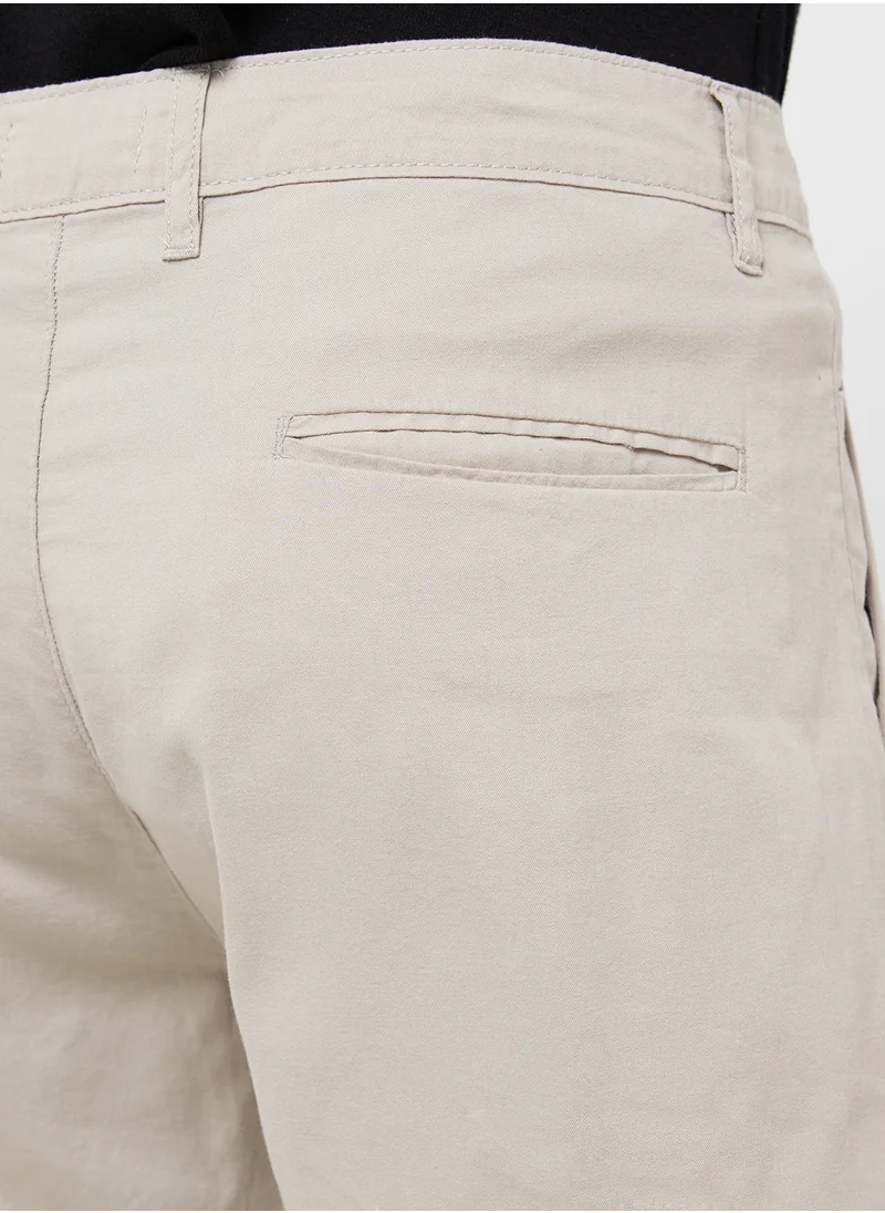 Robert Wood Pocket Detail Essential Shorts