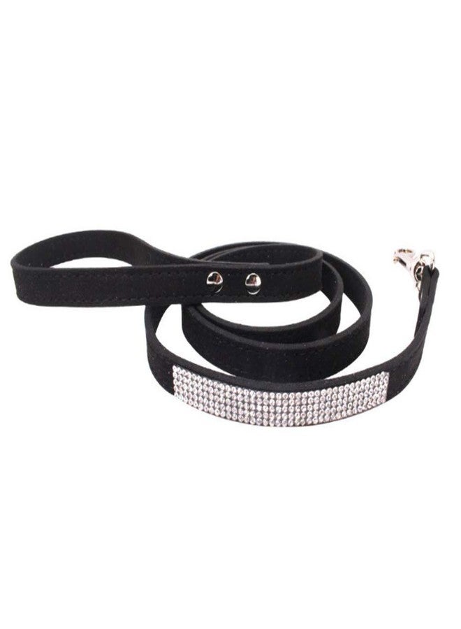 ETOPARS Rhinestone Dog Collar Leashes, Crystal Diamond Cat Dog Collar Leash Set, Cute Dazzling Dog Rhinestone Collar, Dog Collar Harness for Small & Medium Dogs - Image 4