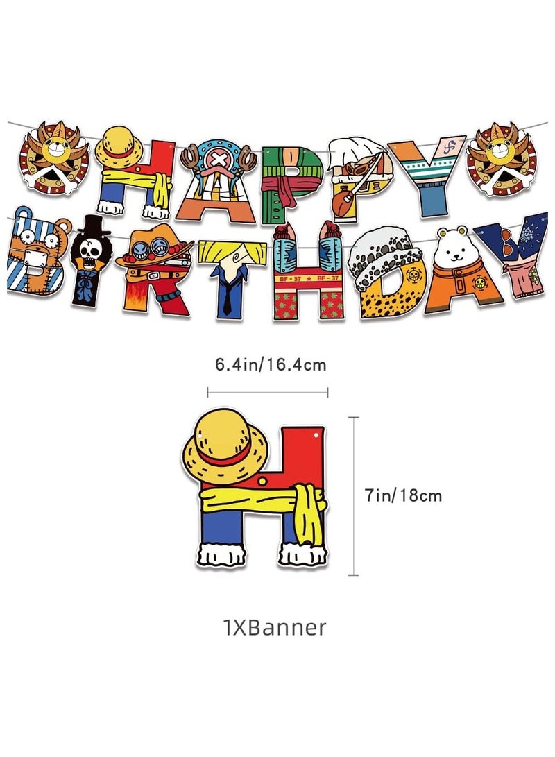 عام **تشمل مستلزمات حفلة عيد ميلاد الأنمي، هدايا الحفل، لافتات "عيد ميلاد سعيد"، تزيينات الكيك، بالونات، تزيينات الكب كيك، وزخارف أنمي للنساء والمراهقين الذكور.** - Image 2