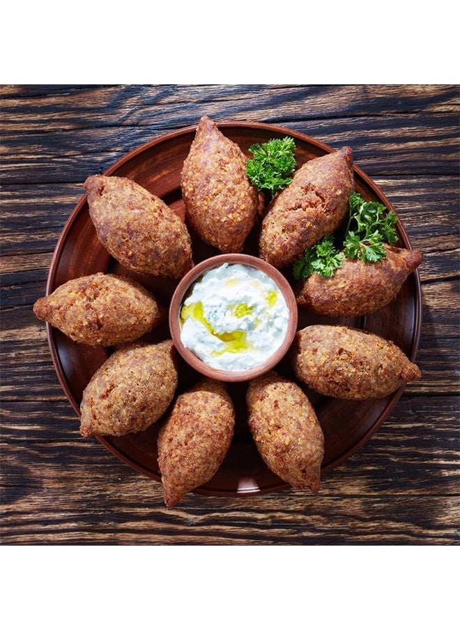 Arabest Meatball Mold Kibbeh Press Mold Maker Durable DIY Plastic Manual Meatloaf Maker Press Tool, Kitchen Cooking Tools for Making Fried Kibbeh (9 Grids, White)  - Image 5