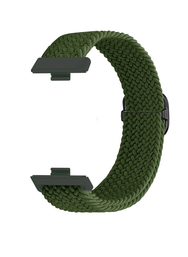 Suitable for Huawei Watch Fit 3/Fit 4/Fit 4 Pro Adjustable Woven Nylon Strap - Image 4