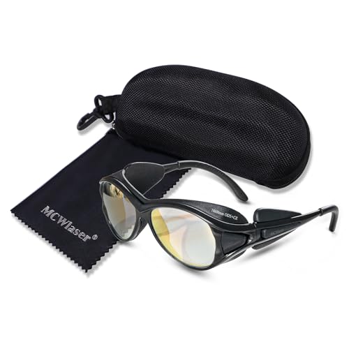 MCWlaser CO2 Laser Safety Glasses 10600nm 10.6um Protective Goggles Eye Protection Glasses, for CO2 Laser Engraving Cuttinge Beauty EP-25 - Image 1