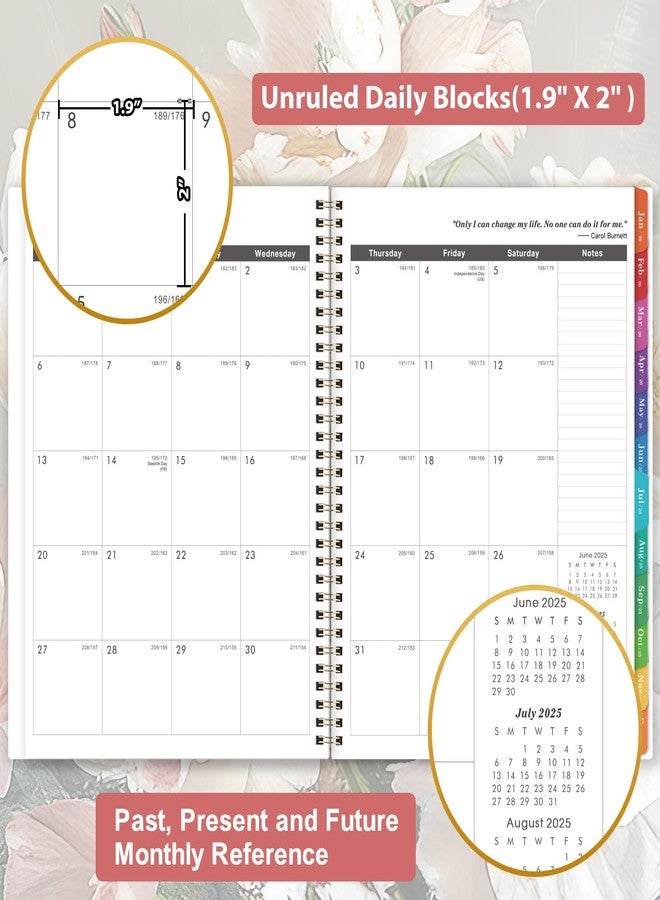 Lemome 2025-2028 Monthly Planner - 3 Year Monthly Planner from July 2025 to June 2028, Calendar Planner with Colorful Tabs, Inner Pocket, 8.5'' x 11'' - Image 4