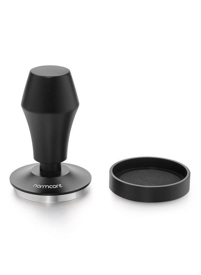 نورمكور مكبس قهوة Normcore V4 مقاس 58.5 مم - مكبس محمل بنابض مع نوابض بديلة 15 رطلاً / 25 رطلاً / 30 رطلاً - مقبض وحامل من الألومنيوم المؤكسد - قاعدة مسطحة من الفولاذ المقاوم للصدأ - Image 3