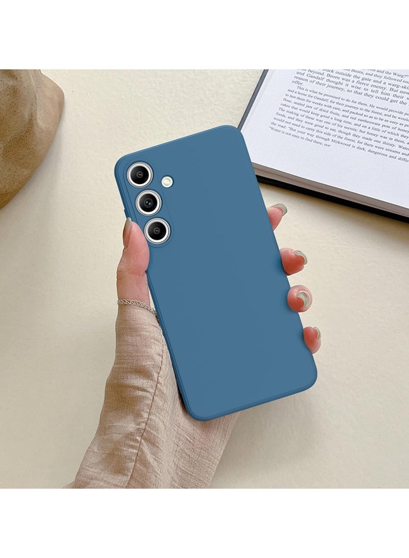 Case for Samsung Galaxy S24 FE Soft Silicone Gel Rubber Cover Shockproof Matte Finish Back Cover Inner Fabric Lining with Camera Protection Case for Samsung Galaxy S24 FE - Image 3
