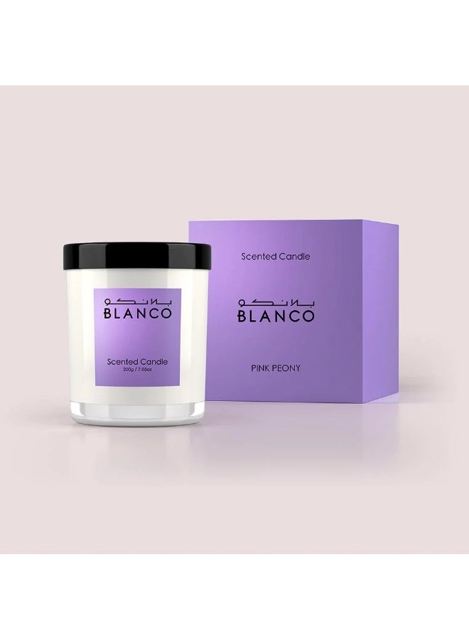 Blanco Pink Poeny Candle Blanco - Image 1