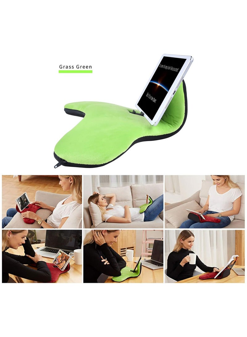 General Angled Soft Pillow Pad Holder for Tablets, iPads, Mobile Phones, eReaders, Books, Magazines up to 12.9’ Pad  - Image 4