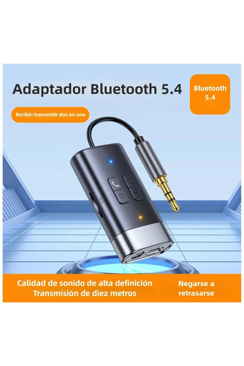 INSIJAM Car Bluetooth Audio Receiver and MP3 Player – Wireless Hands-Free Call Adapter with Stereo Output Memory Card Slot – Ideal for Car and Home Use – Plug and Play Wireless Music Streaming Device - Image 2