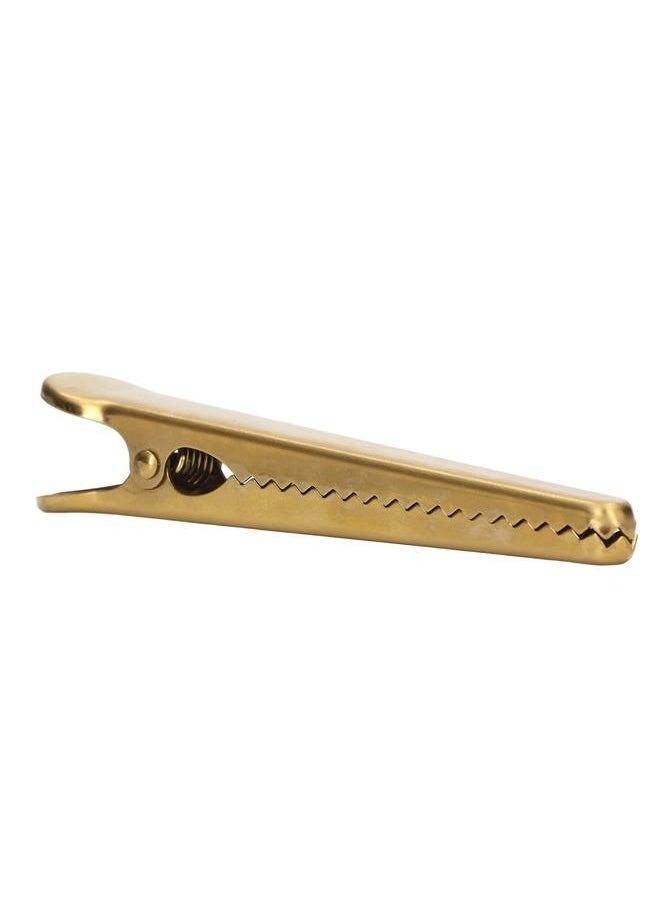 Thoraya Sealing Clip Length 11.6cm Comfortable Handle Rugged Design Internal Tooth Design Kitchen ToolsGolden  - Image 2