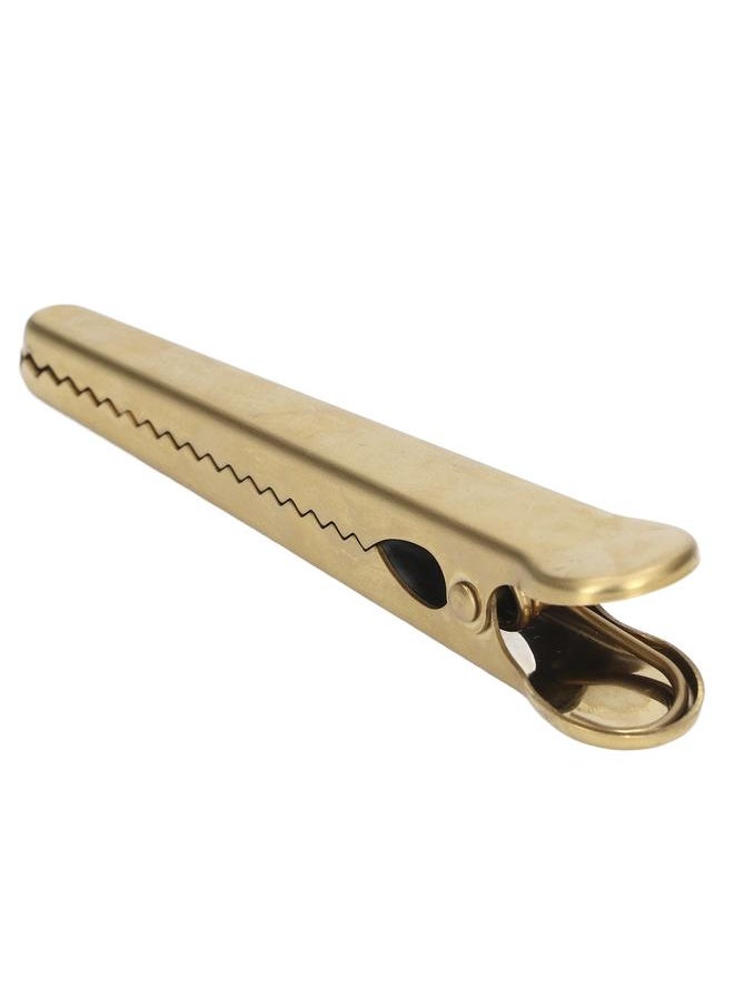 Thoraya Sealing Clip Length 11.6cm Comfortable Handle Rugged Design Internal Tooth Design Kitchen ToolsGolden  - Image 5