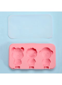 3连虎羊猴【粉】single mold