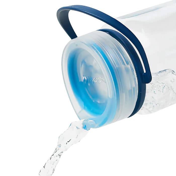 HydraPak RECON - 50% Recycled Plastic Water Bottle  Eco Friendly & BPA Free  Smooth Flow Twist Cap  Easy Carry (500 ml  Clear/Iris & Violet) - Image 4
