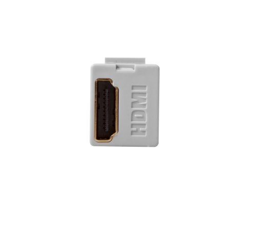 Leviton Feed Through, QuickPort HDMI Connector, 40834-W, White - Image 2