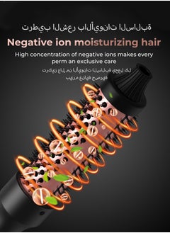 spa luxetique Thermal Brush, 32Mm Heated Curling Brush For Perfect Straight Hair And Voluminous Curls  - Image 3