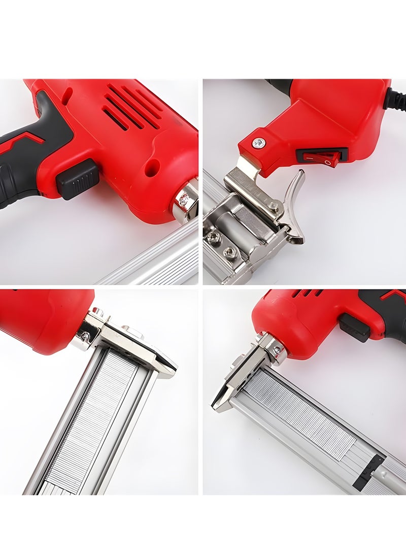 S-Color Electric Nail Machine, Framing Nailer, Wood Frame Stapler DIY Furniture Construction Nail Electric Tool Nails Carpentry Woodworking Tools 2600W 220V 2500 Nails Portable (F30) - Image 5