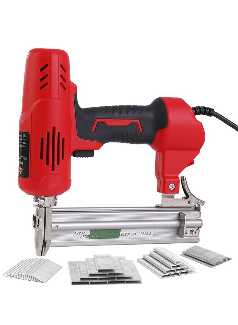 S-Color Electric Nail Machine, Framing Nailer, Wood Frame Stapler DIY Furniture Construction Nail Electric Tool Nails Carpentry Woodworking Tools 2600W 220V 2500 Nails Portable (F30) - Image 1