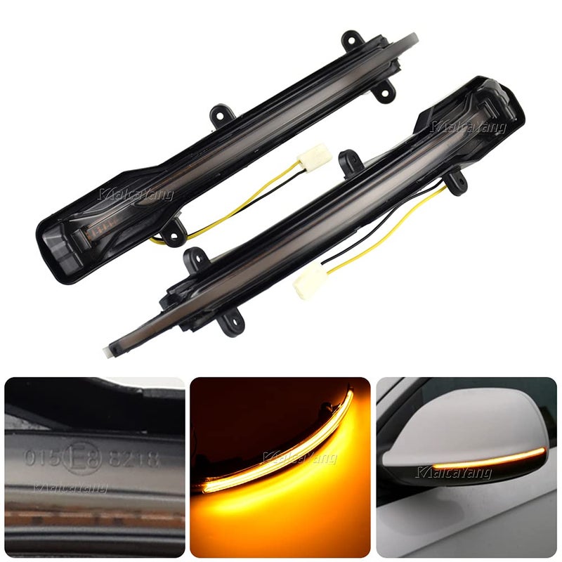 Malcayang Side Mirror Turn Signal Indicator Blinker Light for Audi Q5 SQ5 8R Q7 4L 2010-2015 - Image 2