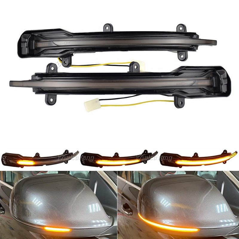 Malcayang Side Mirror Turn Signal Indicator Blinker Light for Audi Q5 SQ5 8R Q7 4L 2010-2015 - Image 1