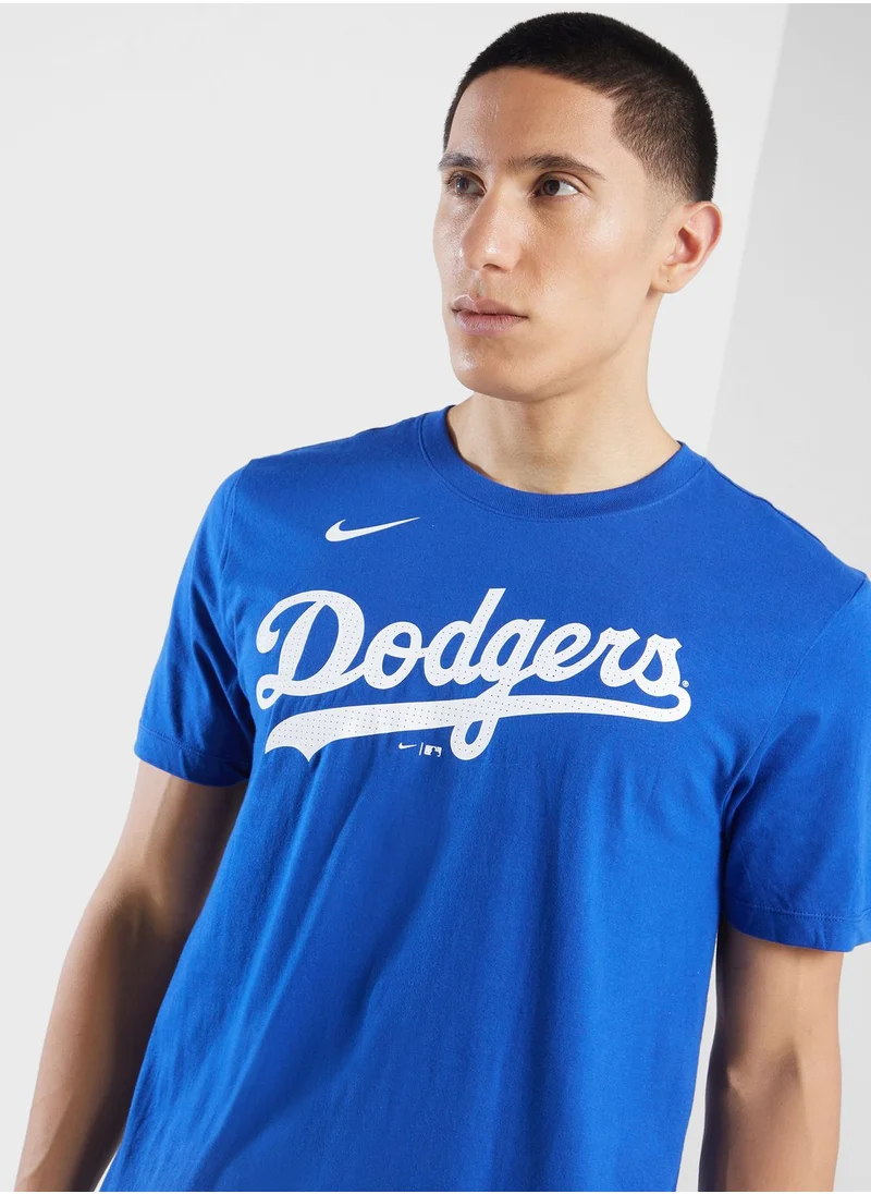 Nike Los Angeles Dodgers Wordmark T-Shirt
