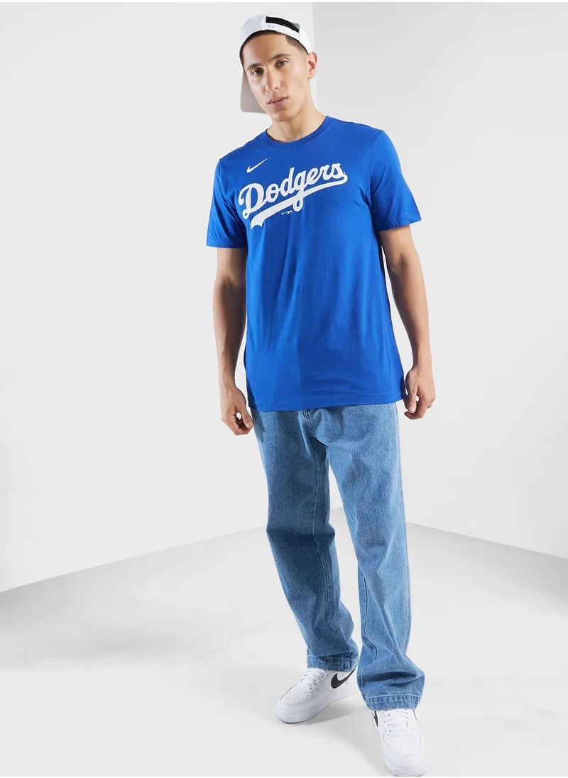 Nike Los Angeles Dodgers Wordmark T-Shirt