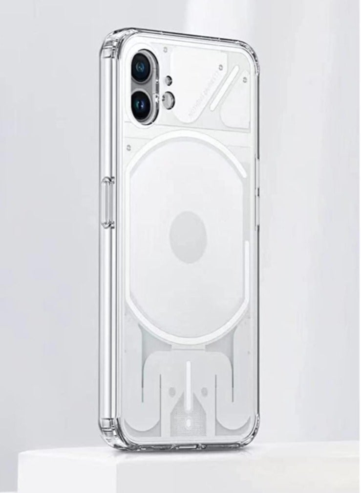 ELTRAZONE Case for Nothing phone (1), Ultra Silm Soft Cover , Anti-Scratch cover for Nothing phone (1) - Transparent - Image 1