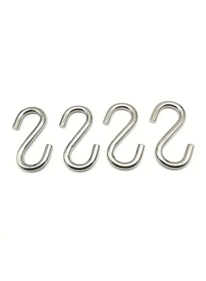 12pcs Heavy Duty S Hooks for Hanging Hammocks Swings Plants Durable Utility Hooks - Image 3