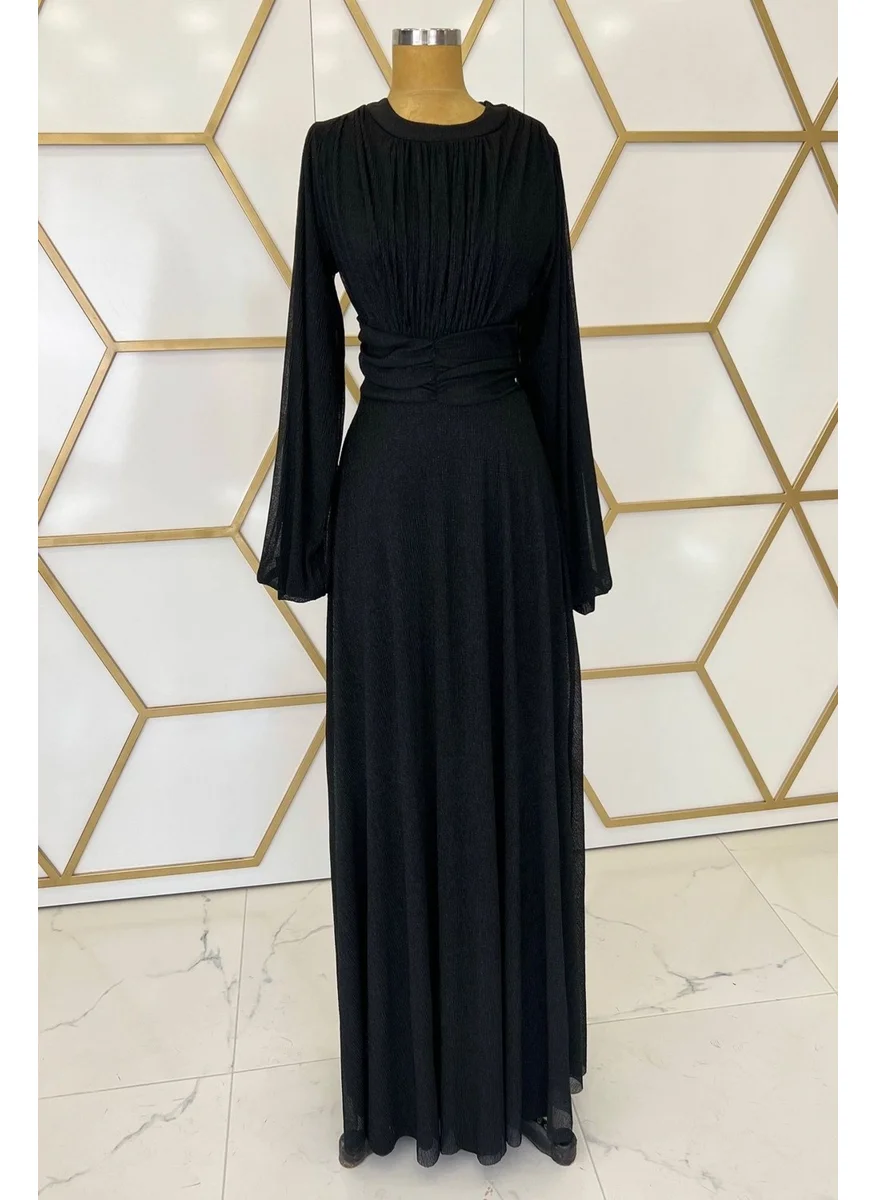 Esilanur Adel Hijab Evening Dress Black