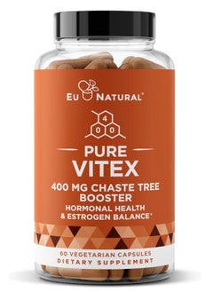 Eu Natural Vitex Pure Chasteberry 60 Vegetarian Soft Capsules  - Image 1
