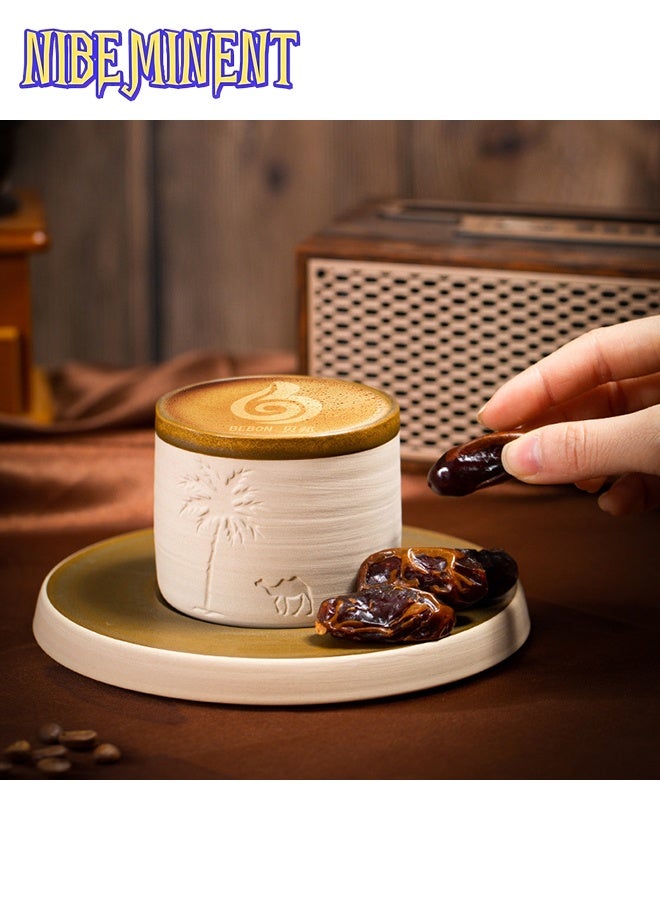 NIBEMINENT Ceramic Coffee Mug - Desert Camel Tea Mug for Office and Home - Dishwasher and Microwave Safe  - Image 2