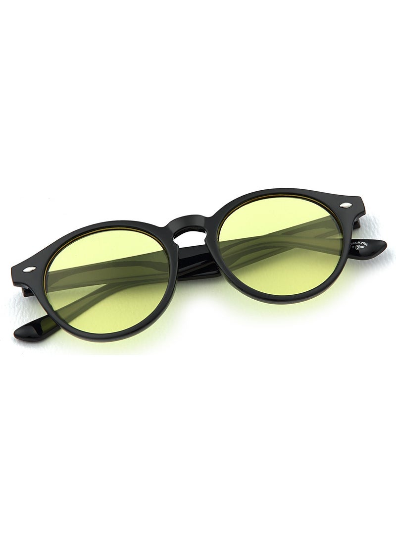 Aqua Di Polo 1987 Women's Yellow UV 400 Protection Sunglasses APSS067221  - Image 3