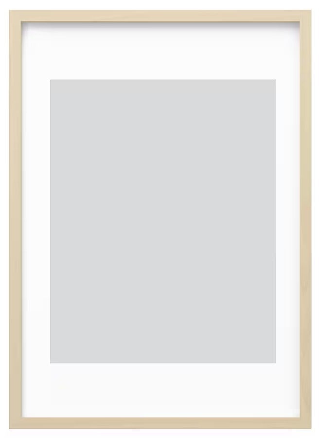 RÖDALM Frame, birch effect, 50x70 cm  - Image 1