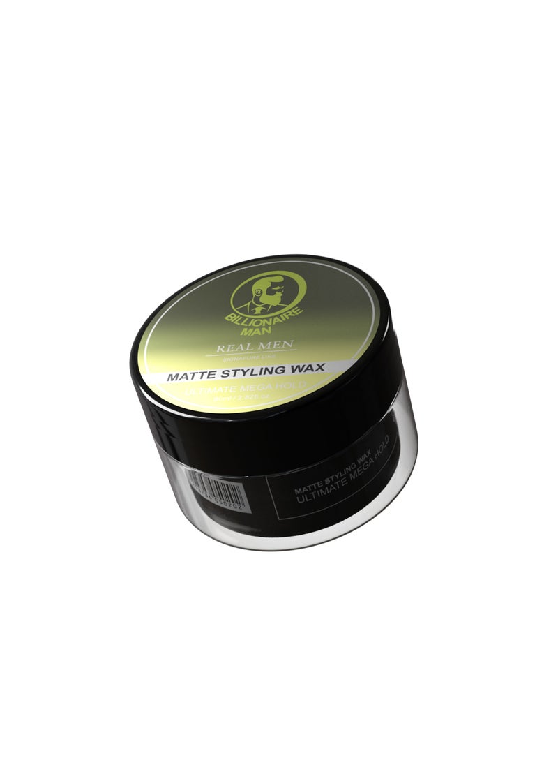 Billionaire Man Matte Styling Wax 80 ml - pzsku/Z831C923650EF9FB540C5Z/45/_/1736332444/c464e283-6870-4e3d-ba17-feea2552a4cf